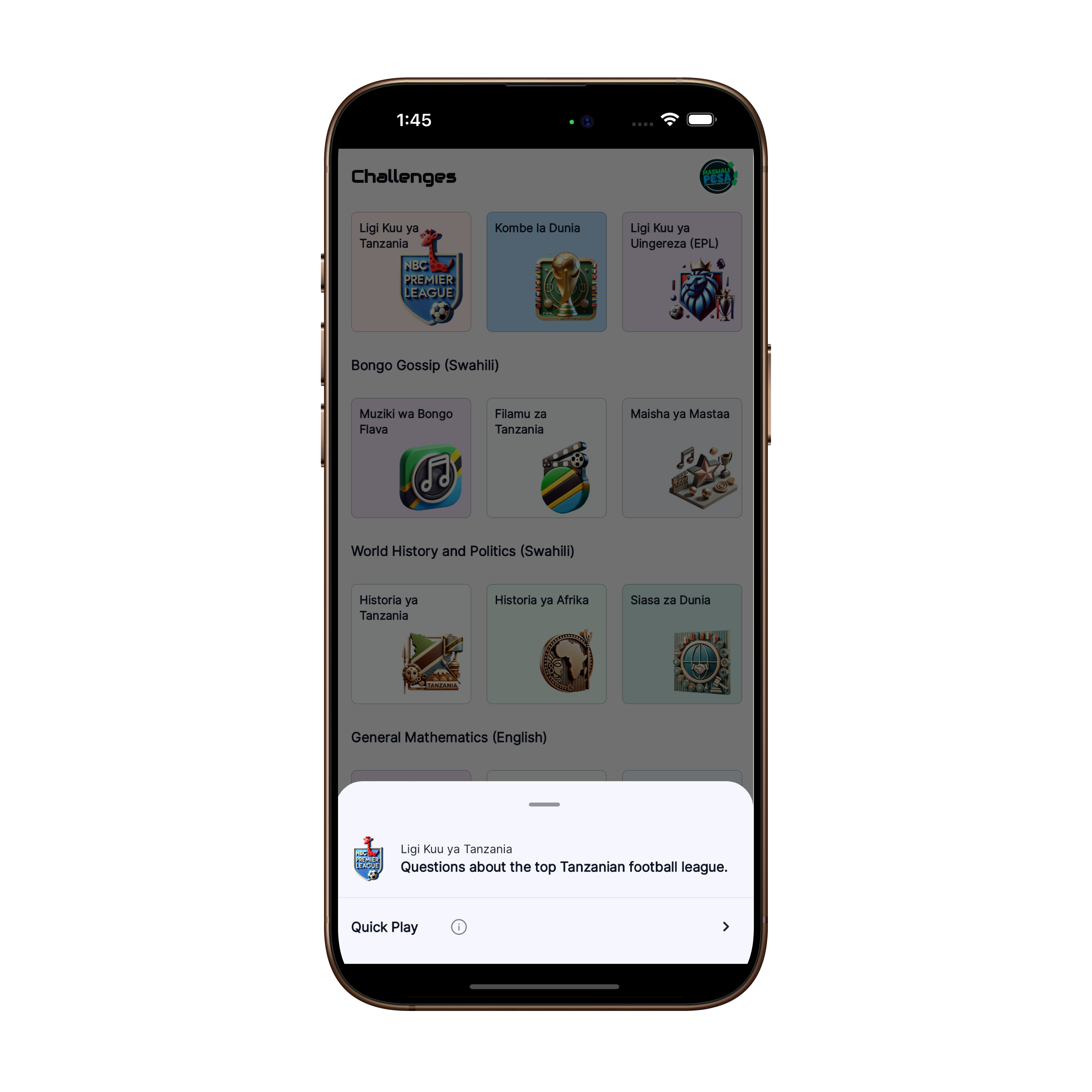 Game Features Screenshot